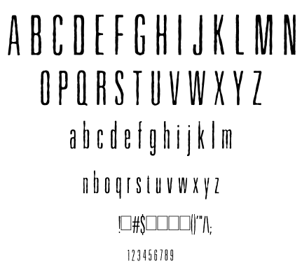 Higher font