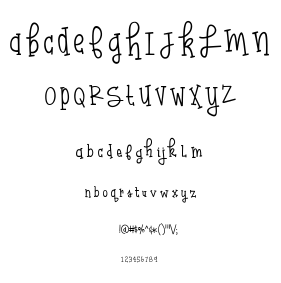 Huffleclaw font