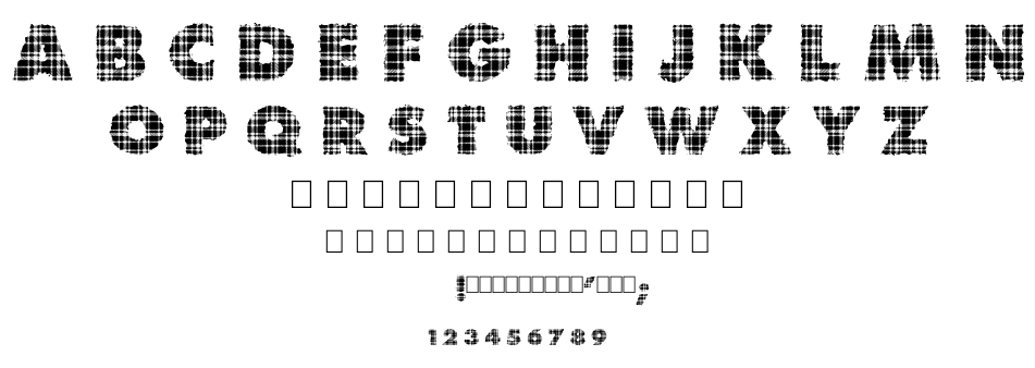 King of scotland font