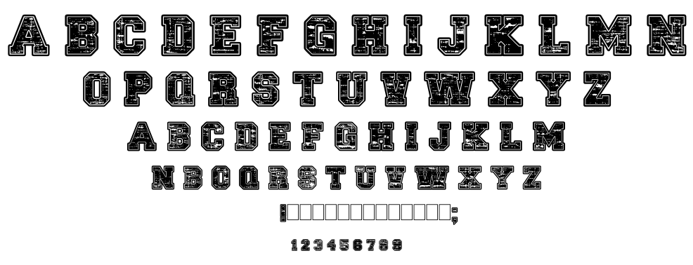 Lethal league font