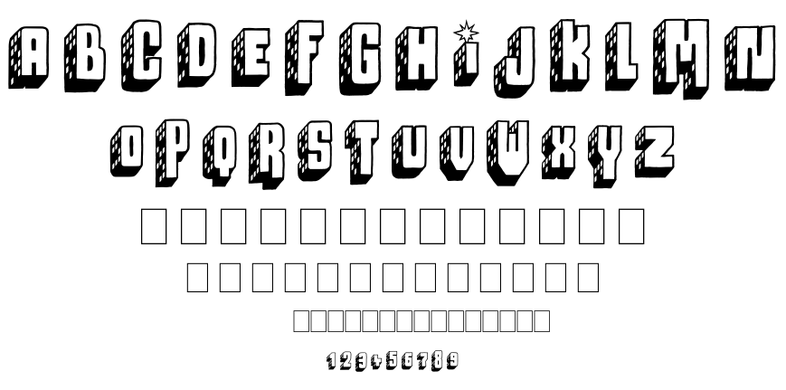 Megalopolis font