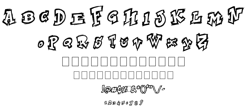 Nyc zone 123 font