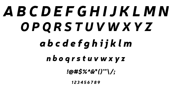 Neris font