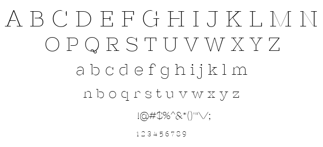 Nixie One font