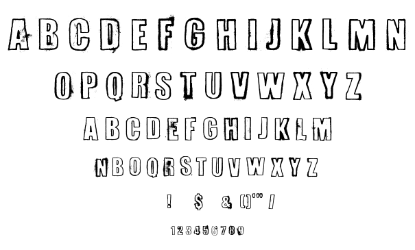 Erversionist font