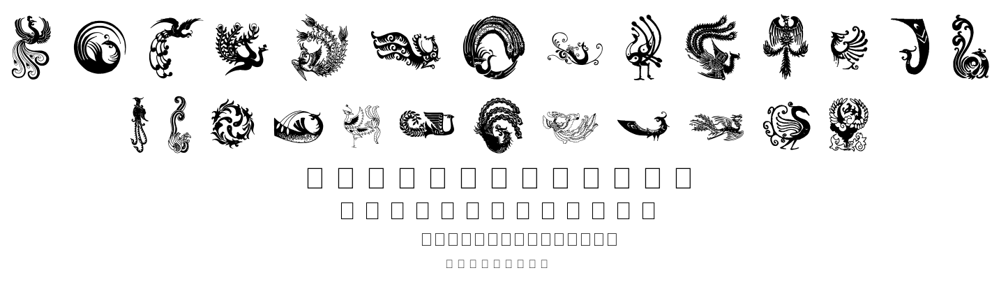Hoenix2 font