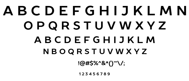 Rosto Sans font