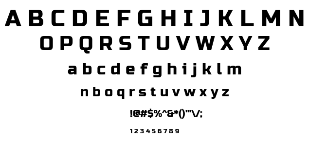 Russo One font
