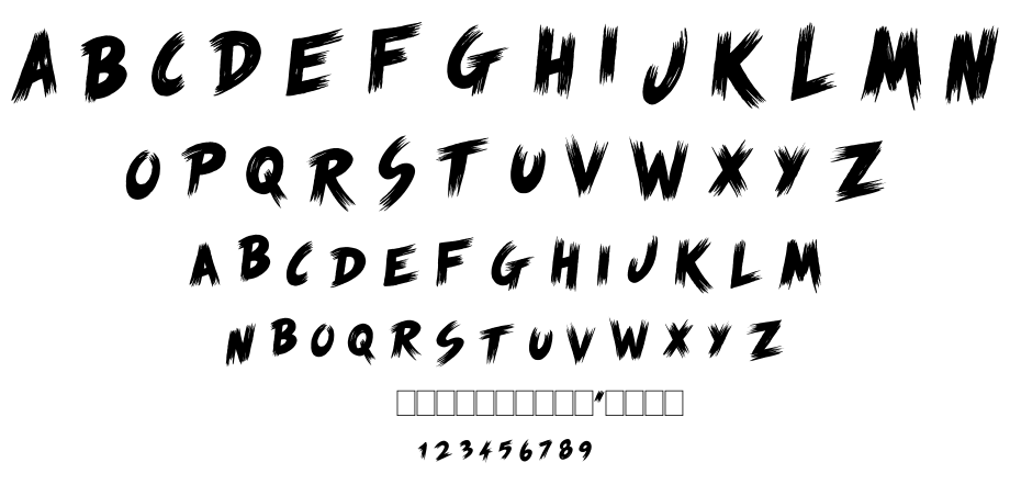 Scream again font