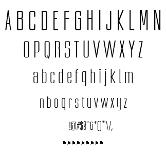 Ubicada font