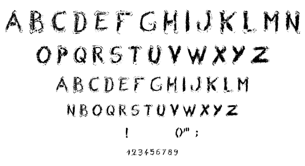 Wrong board 1 font
