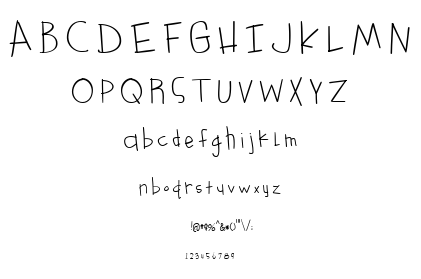 Something Blue font