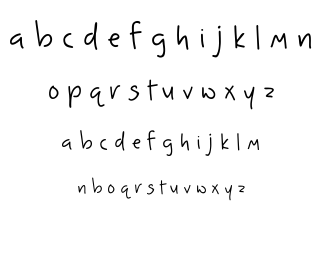 Something In Your Eyes font