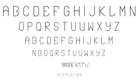 ABLAX font