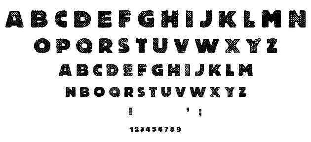 Free thinkings murder font