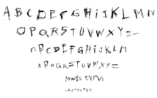 Killers move font