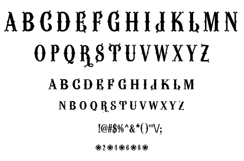 Wacamóler font