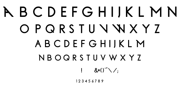 No Fancy Name font
