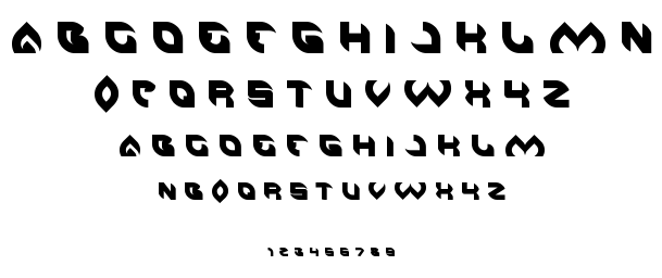 AERO GLASS font