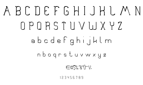 BOOK SHELVES font