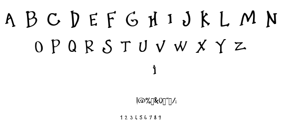 Little Pink Shit font