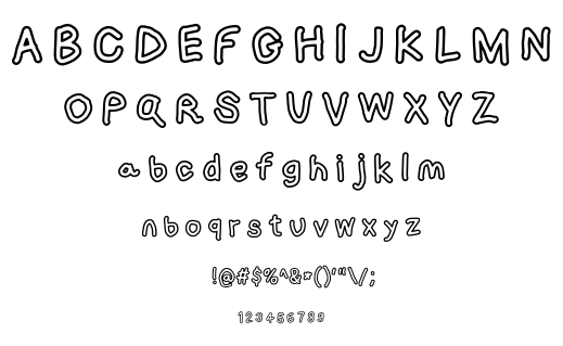 Loogie hawk font