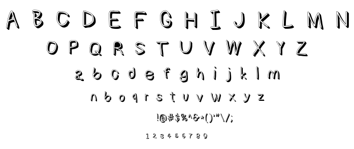 Numbbunny font