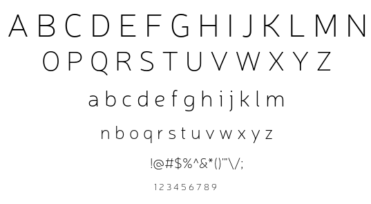 Neris font