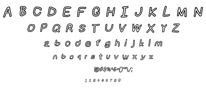 Numbbunny font