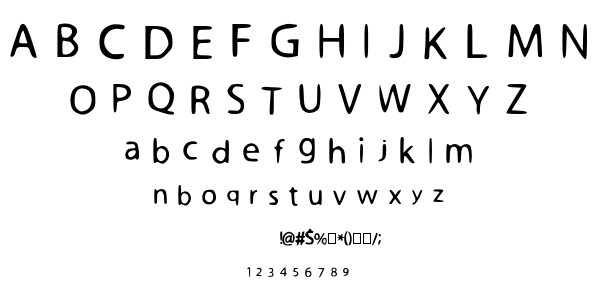 Molt Gothic Scruffy font