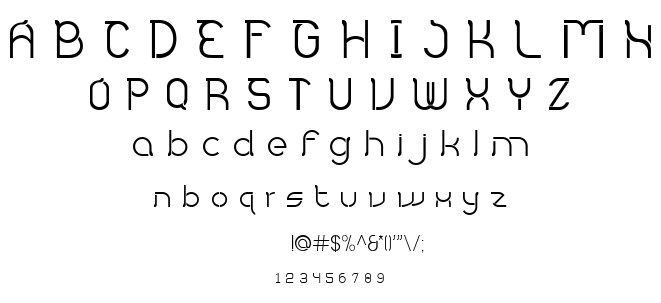 Hampura font