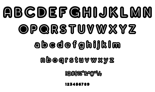 Monserga font