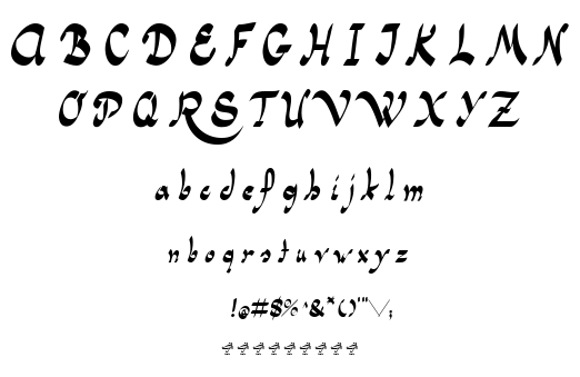 Panama Road font