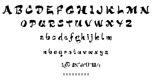 Bucanera font