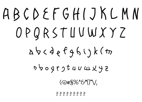 Promenades font