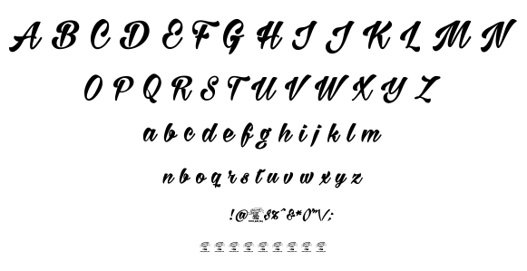 Milasian font