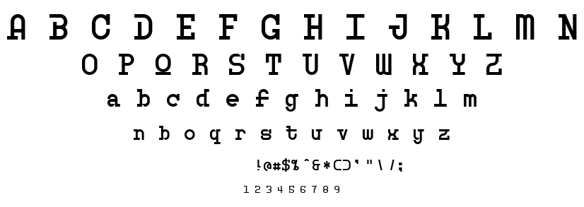 Monosphere font