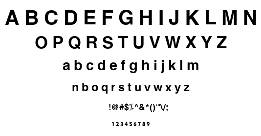 Samra font