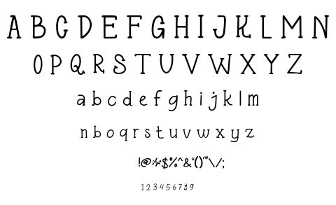 My Slab font