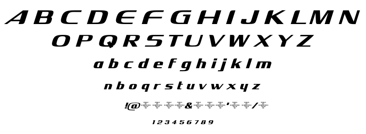 Xbka font