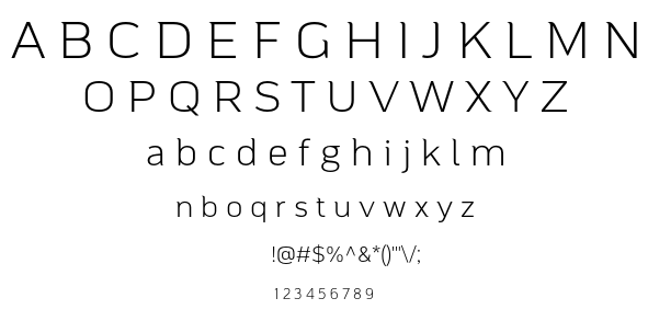 Mainlux font