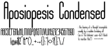 Aposiopesis Condensed