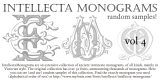 Intellecta Monograms Random Samples Three