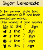 Sugar Lemonade