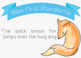 Bibs First Handwrite