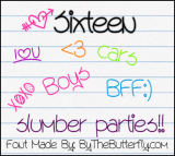 }Sixteen