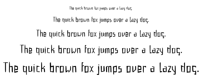 Gabardina font