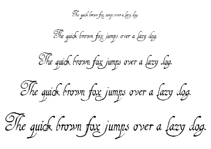 1610 Cancellaresca Lim font