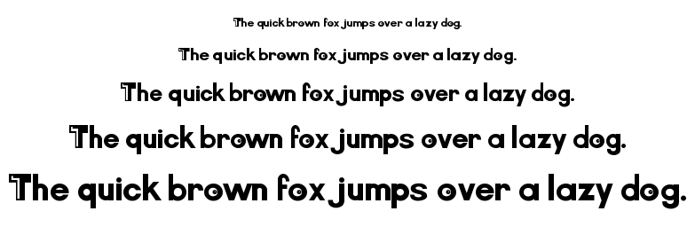 Arcoverde font