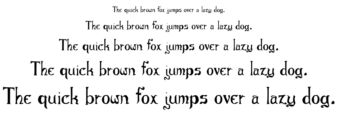 Bruce Book font